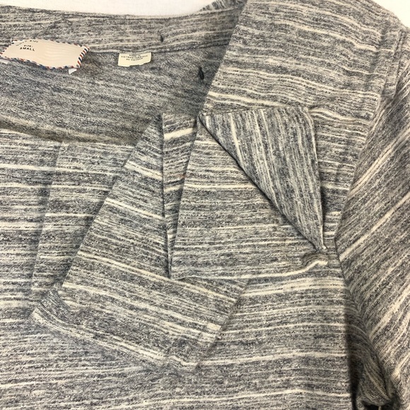 Anthro Postmark Striped Bojagi Bow 3/4 Sleeve Top - Picture 5 of 8